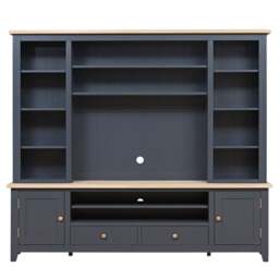 TV and Media Storage Unit - Chester Charcoal - The Cotswold Company - thumbnail 2