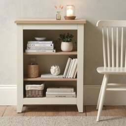 Small Bookcase - Chester Classic Cream - The Cotswold Company