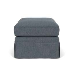 Foot Stool - Indigo - Rustic Weave - Dawson Small - The Cotswold Company - thumbnail 3