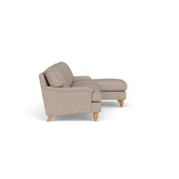 Morris Chaise Large Right Hand - Natural Mix - Textured Weave - The Cotswold Company - thumbnail 3