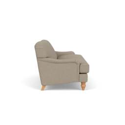 4 Seater Sofa - Dove Grey - House Linen Mix - Ashbee - The Cotswold Company - thumbnail 3