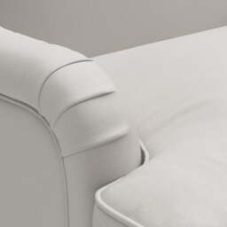 4 Seater Sofa - Dove Grey - House Linen Mix - Ashbee - The Cotswold Company - thumbnail 5