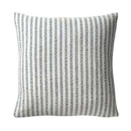 Cecil Cotton Navy Striped Cushion - Home Accessories - The Cotswold Company - thumbnail 4