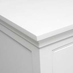 Fairford Soft White 10 Drawer Chest - The Cotswold Company - thumbnail 7