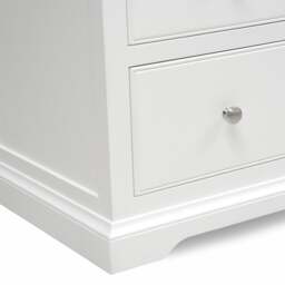Fairford Soft White 10 Drawer Chest - The Cotswold Company - thumbnail 6