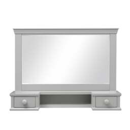 Vanity Mirror - Chantilly Pebble Grey - The Cotswold Company - thumbnail 4