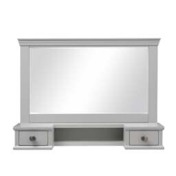 Vanity Mirror - Chantilly Pebble Grey - The Cotswold Company - thumbnail 3