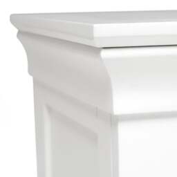 Pair of Bedside Tables - Chantilly Warm White - The Cotswold Company - thumbnail 6