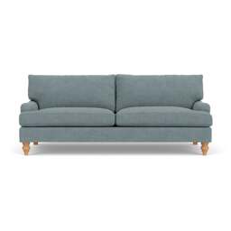 4 Seater Sofa - Teal Marl - Rustic Weave - Morris - The Cotswold Company - thumbnail 2