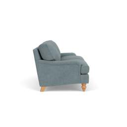 4 Seater Sofa - Teal Marl - Rustic Weave - Morris - The Cotswold Company - thumbnail 3