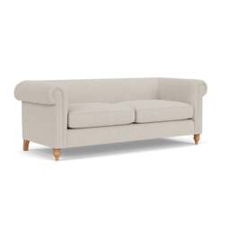 4 Seater Sofa - Natural - Aquaclean Oxford - Rayner - The Cotswold Company