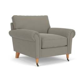 Osbourne Armchair - Flax - Rustic Weave - The Cotswold Company