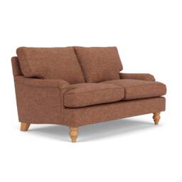 2 Seater Sofa - Brick Marl - Aquaclean Oxford - Morris - The Cotswold Company