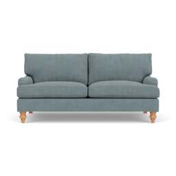 3 Seater Sofa - Teal Marl - Rustic Weave - Morris - The Cotswold Company - thumbnail 2