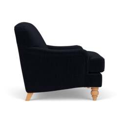 Ashbee Armchair - Ink - Eco Chenille - The Cotswold Company - thumbnail 3