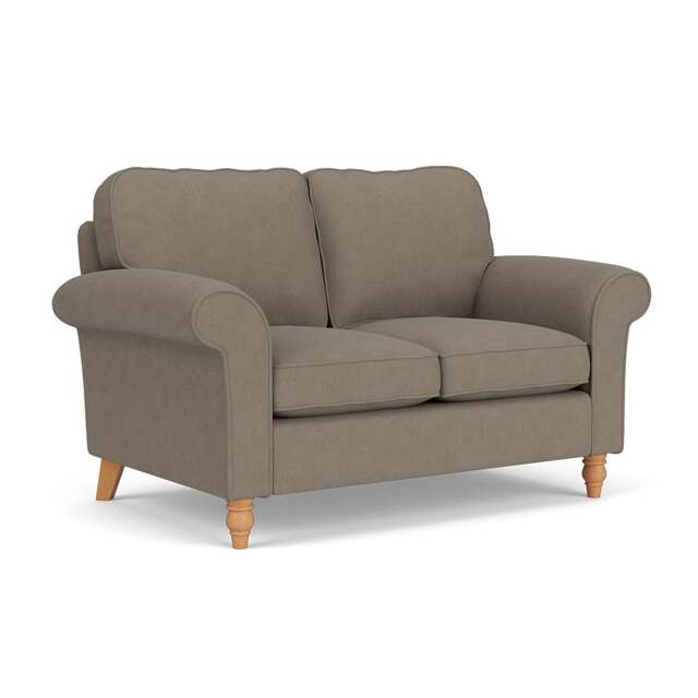 Hurley 2 Seater - Mid Grey - House Linen Mix - The Cotswold Company - image 1