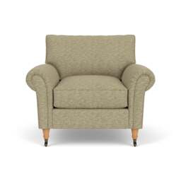 Armchair - Apple - Herringbone Weave - Osbourne - The Cotswold Company - thumbnail 2