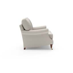 Large 2 Seater Sofa - Natural - Broadway Stripe - Taylor High Back - The Cotswold Company - thumbnail 7