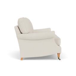 Large 2 Seater Sofa - Natural - Broadway Stripe - Taylor High Back - The Cotswold Company - thumbnail 3