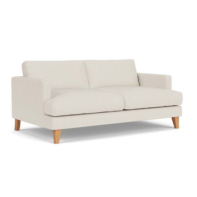 3 Seater Sofa - Natural - Broadway Stripe - Jackson - The Cotswold Company - image 1