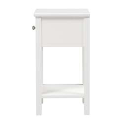 Simply Cotswold Pure White Pair of Bedside Tables - The Cotswold Company - thumbnail 3