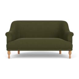 2 Seater Sofa - Forest Green - House Linen Mix - Everett - The Cotswold Company - thumbnail 2
