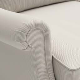 3 Seater Sofa - Natural - Broadway Stripe - Taylor High Back - The Cotswold Company - thumbnail 4