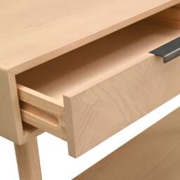 Harnhill Pale Ash Console Table with Drawers - The Cotswold Company - thumbnail 5
