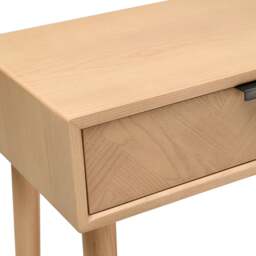 Harnhill Pale Ash Console Table with Drawers - The Cotswold Company - thumbnail 4
