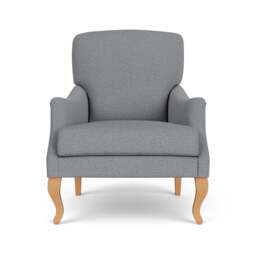 Elsie Armchair - Blue Marl - House Weave - The Cotswold Company - thumbnail 2