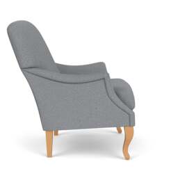 Elsie Armchair - Blue Marl - House Weave - The Cotswold Company - thumbnail 3