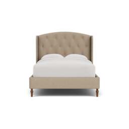 Double Classic Bedstead - Natural - House Linen Mix - Gilmore - The Cotswold Company - thumbnail 2
