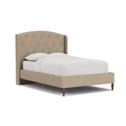 Double Classic Bedstead - Natural - House Linen Mix - Gilmore - The Cotswold Company - thumbnail 1
