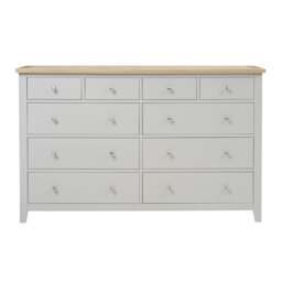 10 Drawer Chest - Chester Dove Grey - The Cotswold Company - thumbnail 4