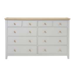 10 Drawer Chest - Chester Dove Grey - The Cotswold Company - thumbnail 5