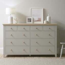 10 Drawer Chest - Chester Dove Grey - The Cotswold Company - thumbnail 2