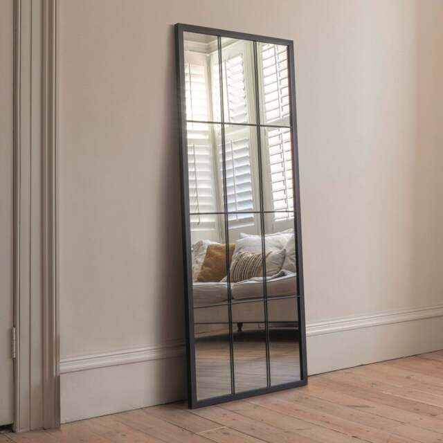 Foxcote Window Pane Mirror (61cmx147cm) - Home Accessories - The Cotswold Company - image 1