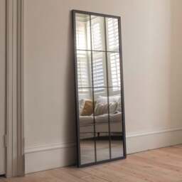 Foxcote Window Pane Mirror (61cmx147cm) - Home Accessories - The Cotswold Company