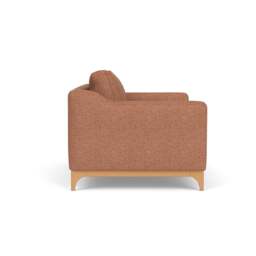 2 Seater Sofa - Brick - Herringbone Weave - Watson - The Cotswold Company - thumbnail 3