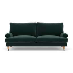 3 Seater Sofa - Lake - Matt Velvet - Stewart - The Cotswold Company - thumbnail 2