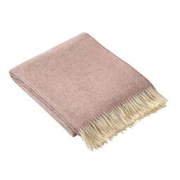 Stow British Wool Blush Throw - Home Accessories - The Cotswold Company - thumbnail 2