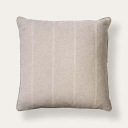 Compton Stripe Cushion Natural 50x50cm - Home Accessories - The Cotswold Company