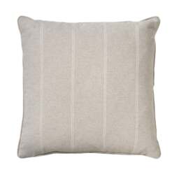 Compton Stripe Cushion Natural 50x50cm - Home Accessories - The Cotswold Company - thumbnail 5