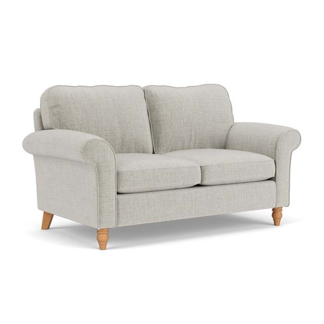 Large 2 Seater Sofa - Grey Mist - Eco Chenille - Hurley - The Cotswold Company - image 1