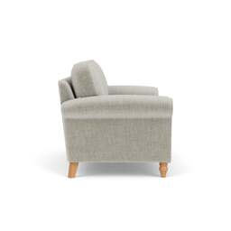 Large 2 Seater Sofa - Grey Mist - Eco Chenille - Hurley - The Cotswold Company - thumbnail 3