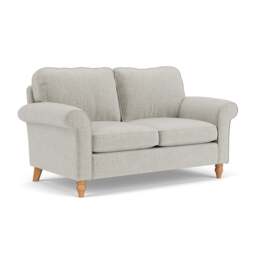 Large 2 Seater Sofa - Grey Mist - Eco Chenille - Hurley - The Cotswold Company - thumbnail 1
