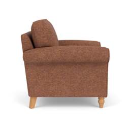 Armchair - Brick Marl - Aquaclean Oxford - Hurley - The Cotswold Company - thumbnail 3