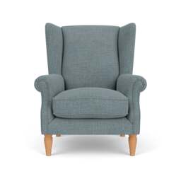 Armchair - Teal marl - Rustic Weave - Alice - The Cotswold Company - thumbnail 2