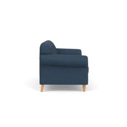 4 Seater Sofa - Indigo - House Linen Mix - Chapman - The Cotswold Company - thumbnail 3