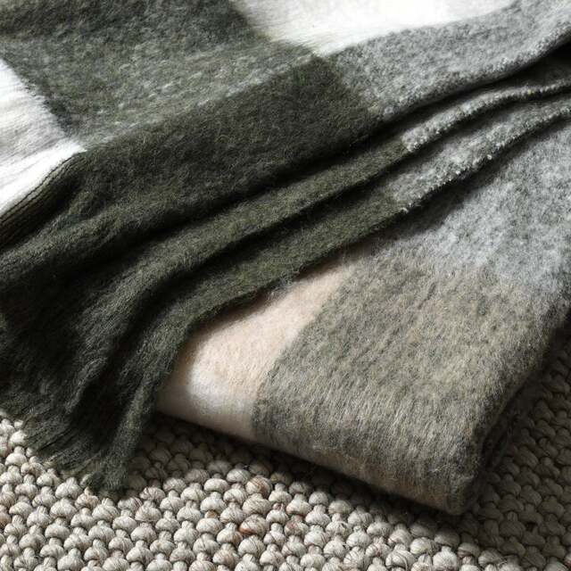 Woodstock Throw Forest - Home Accessories - The Cotswold Company - image 1